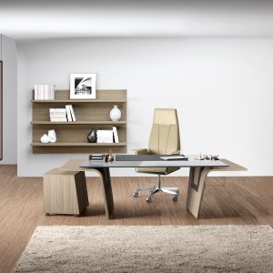 Larus desk with extension
