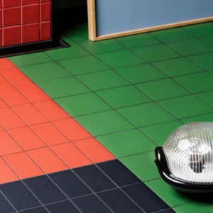 Din tiles in the Black colour