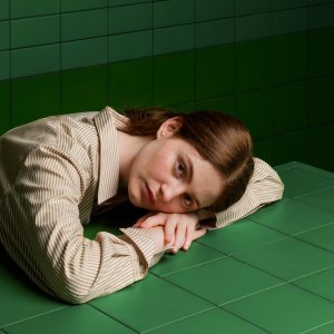 Washroom clad in Din by Konstantin Grcic
