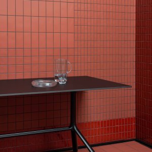 Terrace with matt Din flooring