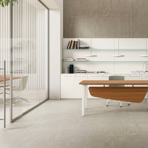 Curved 90 degree link between two E-Place desks