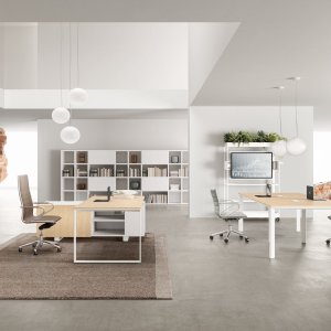 Planeta collection furnishing an executive floor