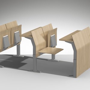 Lamm E5000 system in a university lecture room