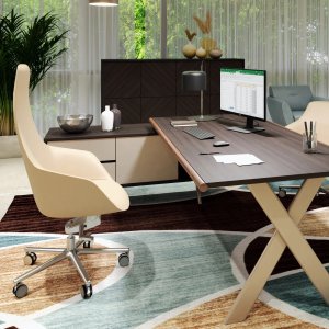 Banko H105 standing table of the Sant'Andrea system by Estel