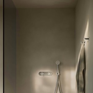 Icona in the Brushed Steel Look PVD finish