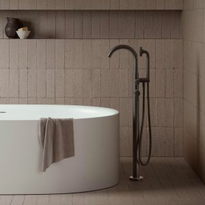 Bathroom fitted with the Icona collection