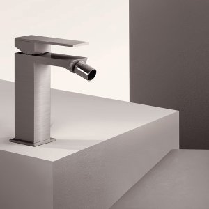 Mint high washbasin mixer by Fantini in the Matt Black finish