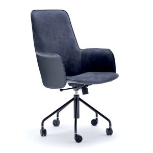 Inner leather lining of the Electa backrest
