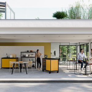 Fluido system by Martex assembled without screws
