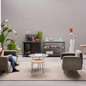 Fluido kitchenette by Martex on castors