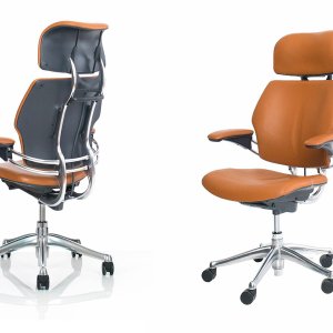 The Freedom task version by Humanscale without neck rest