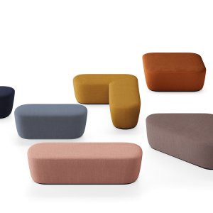 Waiting area with Radar armchairs and lounge table