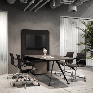 Spike by Frezza with black ash top in a director cabin