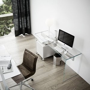 Air Desk 1 combined with the Air Unit storage system