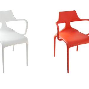 Rivet Punk adjustable stool with Ø 44 cm base