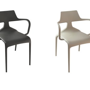Shark chair by Green in polypropylene