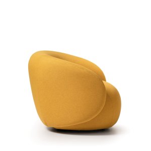 Hill armchair without armrests, 80 by 80 cm, in a reception