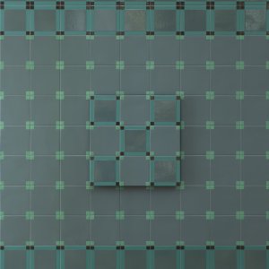 Homage to the Square porcelain surface by Mutina
