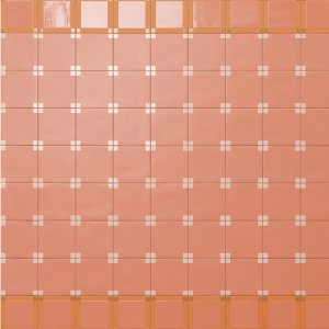 Mixed Dash and Dot laying of Homage to the Square