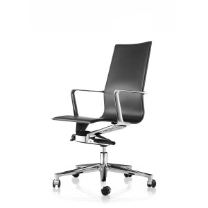 Armrest with optional leather covering