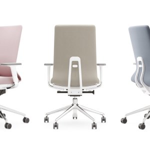 Pyla ergonomic office chairs by ICF at Indian workstations