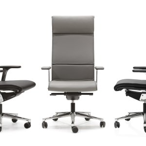 Die-cast aluminium structure of the Una Chair