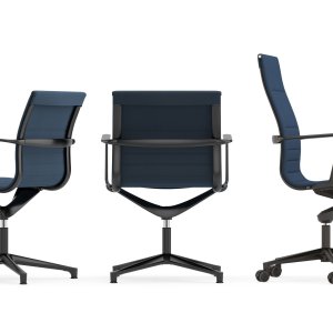 Side view of the Una Executive with visible stitching