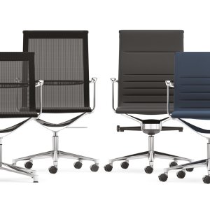Una Executive with shaped fabric cushions