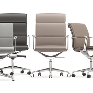 Una Chair boss chairs by ICF around a boardroom table