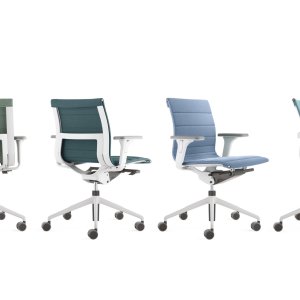 Aluminium housing of the Una Chair tilt mechanism