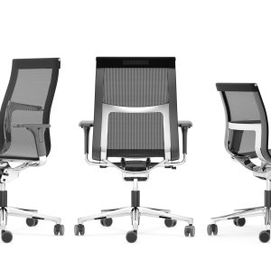 Una Stool by ICF at an office reception