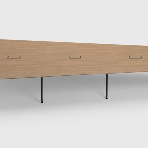 Rectangular UniTable conference table by ICF in three sectors
