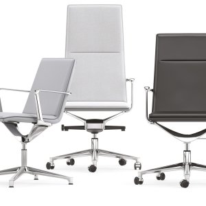 Valea Chair boss chairs by ICF around a boardroom table