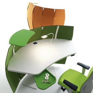 Swivel drawer with lock under the Funny Sat top