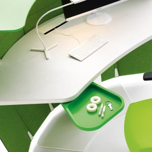 CPU holder suspended under the Funny Sat desktop