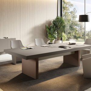 Orlandini Design Jera meeting table with architectural proportions