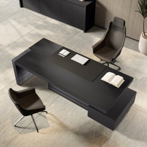 Jera director cabin furniture with service unit and storage