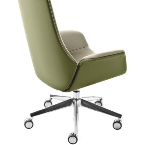 Self-braking castors of the Kriteria chair