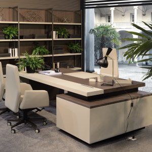 Kefa director table by i4Mariani in an MD cabin