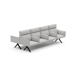 Cantilevered tabletop on the Kiik system