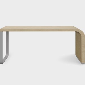 Open-pore black finish of the Brunch high table