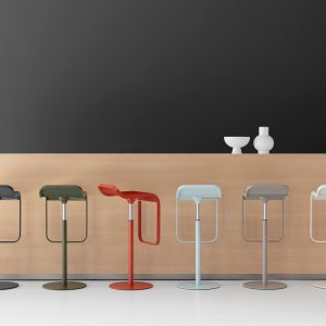 LEM S80 stool adjustable from 66 to 79 cm