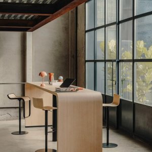 Fenix laminate seat of the LEM stool