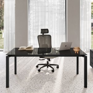 5th Element gantry team table with two aluminium top accesses