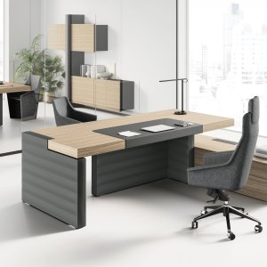 Jera Las Mobili low and medium storage units, Grey Elm finish — push-release no-handle doors, Italian quality India