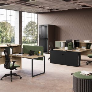 Low Sigma cabinets on metal base