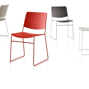 Link 60X Wood chair by Fornasarig