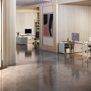 Loft bench desking by Colombini Office