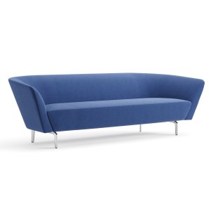 Free-standing two-seater Loop sofa by Arper
