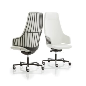 Boss chair Italia by Luxy with high backrest
